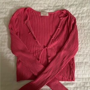 urban outfitters pink cardigan